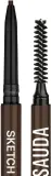 Mesauda Milano Sketch Brows - Автоматический карандаш для бровей с щеточкой, 0.09 г, оттенок 104 Dark — фото 2