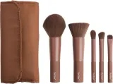 So Eco Mini Travel Sculpting Set - Косметический набор кистей для макияжа с чехлом, 6 шт — фото 1