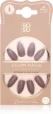 SOSU Cosmetics Salon Nails - искусственные ногти, 24 шт, оттенок Nudist — фото 1