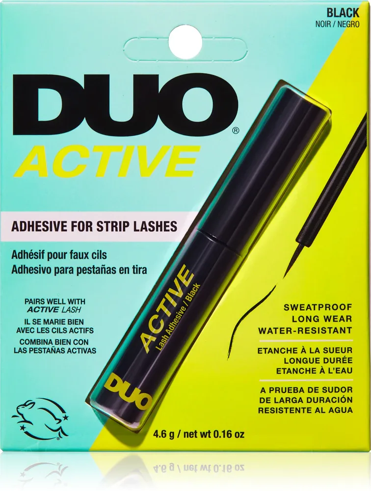 Клей для накладных ресниц Ardell Duo Active Adhesive Black чёрный, быстросохнущий, 4,5 г