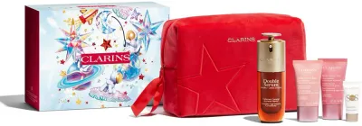 Clarins Double Serum & Multi-Active Collection - Подарочный набор, придающий молодой вид Luminosity Luminosity