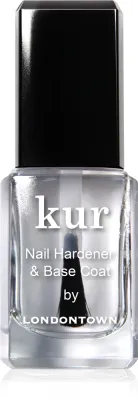 Базовое покрытие для ногтей LONDONTOWN Kur Nail Hardener Base Coat укрепляющее, 12 мл