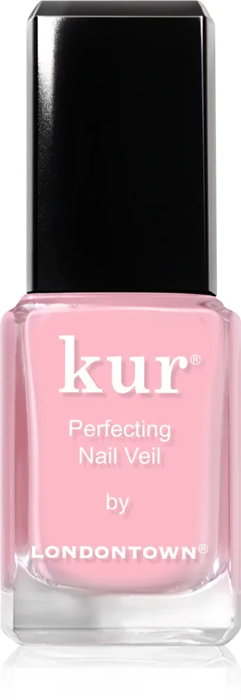 Лак для ногтей LONDONTOWN Kur Perfecting Nail Veil укрепляющий, с блестящим финишем, 12 мл, оттенок 7