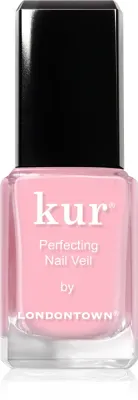 Лак для ногтей LONDONTOWN Kur Perfecting Nail Veil укрепляющий, с блестящим финишем, 12 мл, оттенок 7