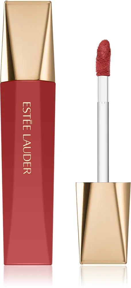 Жидкая помада для губ Estee Lauder Pure Color Whipped Matte Lip Color матовая, стойкость до 12 часов, 9 мл, оттенок 927 Hot Fuse