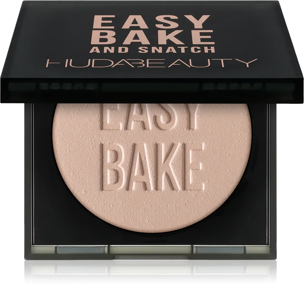Huda Beauty Easy Bake and Snatch Brightening and Setting Powder - Пудра фиксирующая для мгновенного сияния, 8.5 г, оттенок Cupcake