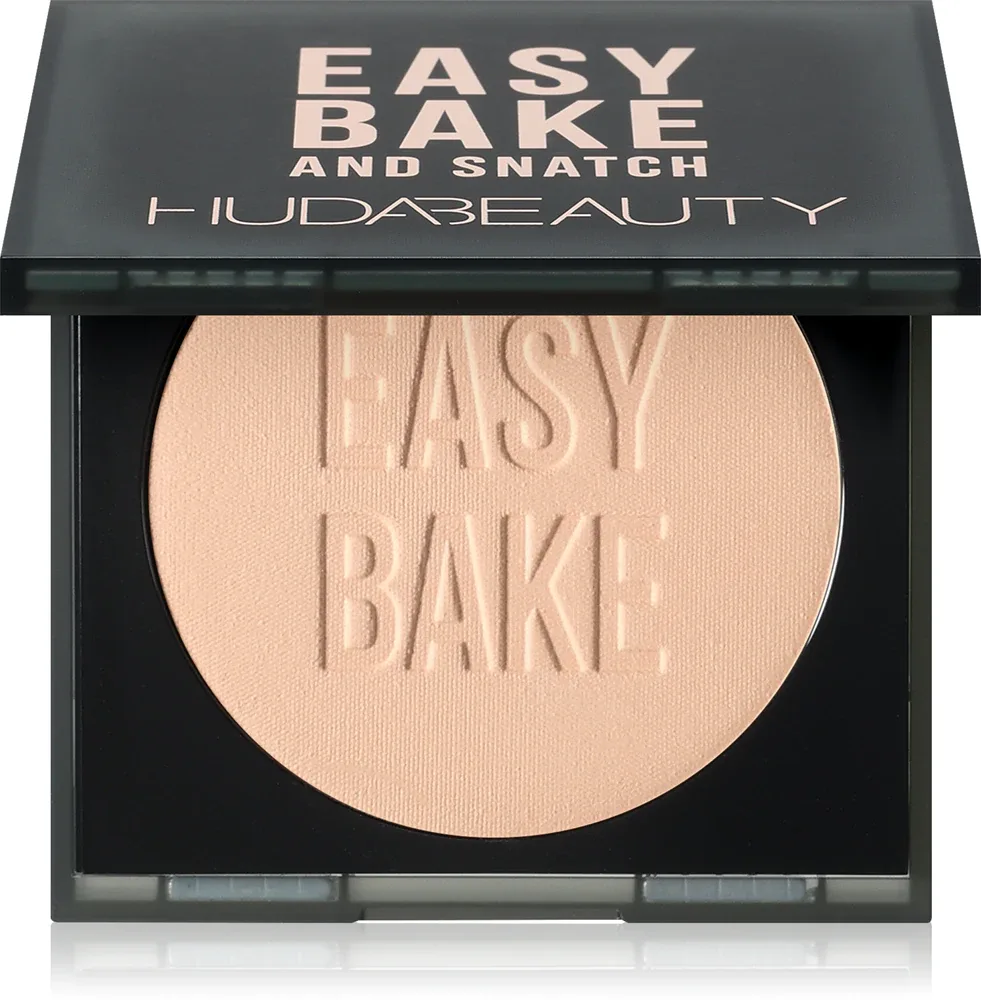 Huda Beauty Easy Bake and Snatch Brightening and Setting Powder - Пудра фиксирующая для мгновенного сияния, 8.5 г, оттенок Peach