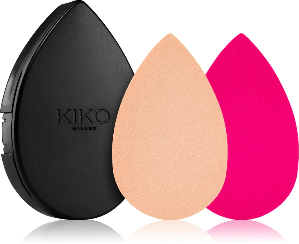 Спонж для макияжа KIKO Milano Beauty Duo для тонального средства, 2 шт