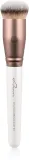 Кисть для лица Luvia Cosmetics Prime Vegan Blurring Buffer для кремовых и пудровых средств, синтетический ворс, 1 шт 115 (Pearl White / Metallic Coffee Brown) — фото 1