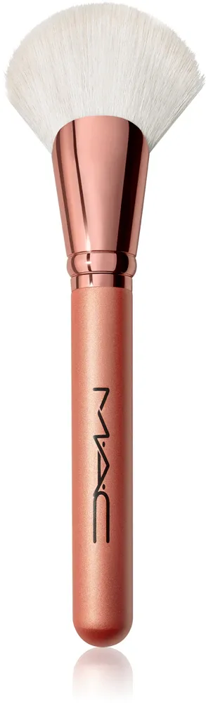 Кисть для лица MAC Cosmetics Brush 143S Bronzer Fan Brush веерная, для пудровых средств, 1 шт