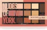MAYBELLINE NEW YORK Nudes Of New York - Палетка теней для век Maybelline Nudes Of New York 16 оттенков, матовые и металлические, 18 г, 18 г — фото 1