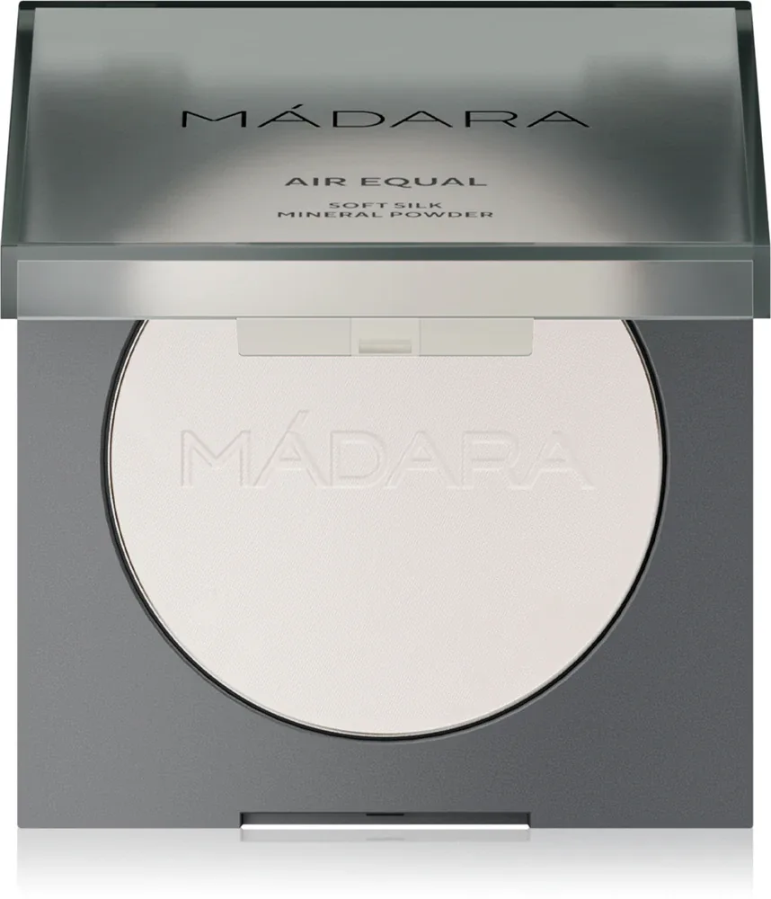 MÁDARA Air Equal - Пудра MADARA Air Equal прозрачная, матирующая, 9 г, 9 г, оттенок #0 Translucent