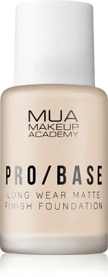 Тональное средство MUA Makeup Academy PRO/BASE, высокое покрытие, матовое, 30 мл