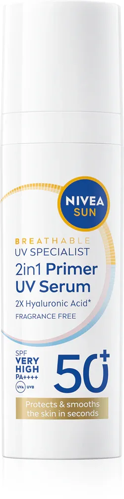 Сыворотка NIVEA SUN Daily UV Serum солнцезащитная, для лица, 30 мл SPF 50+