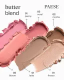 Румяна-стик Paese Butter Blend Blush Stick кремовые, стойкие, 6 г, оттенок 02 Bloom — фото 3