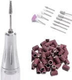 Пилка для ногтей RIO Professional Electric Nail File электрическая, 66 насадок, 1 шт — фото 7