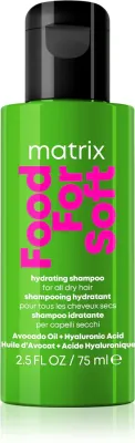 Matrix Food For Soft - Увлажняющий шампунь с гиалуроновой кислотой, 75 мл