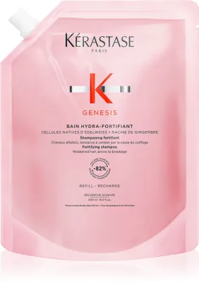 Kerastase Genesis Bain Hydra-Fortifiant - Укрепляющий шампунь для слабых волос с склонностью к выпадению, 500 мл (KER04769)