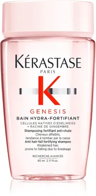 Kerastase Genesis Bain Hydra-Fortifiant - Укрепляющий шампунь для слабых волос с склонностью к выпадению, 80 мл