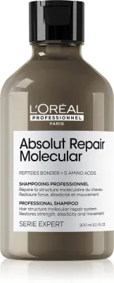L’Oreal Professionnel Serie Expert Absolut Repair Molecular - Укрепляющий шампунь для поврежденных волос, 300 мл