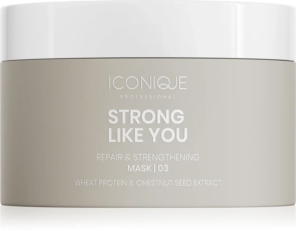 ICONIQUE Professional STRONG LIKE YOU Repair & Strengthening - Маска для волос восстанавливающая для поврежденных волос