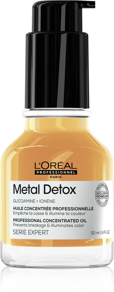 L’Oreal Professionnel Serie Expert Metal Detox - Питательное масло для волос против ломкости волос, 50 мл