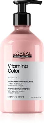 L’Oreal Professionnel Serie Expert Vitamino Color - Светящий шампунь для окрашенных волос, 500 мл (LOP13643)