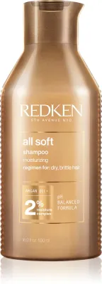 Redken All Soft - Питательный шампунь для сухих и ломких волос, 500 мл (RED02245)
