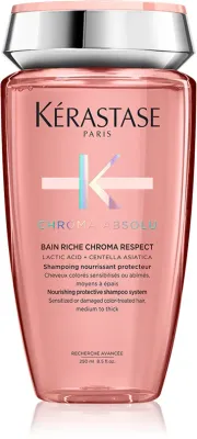 Kerastase Chroma Absolu Bain Riche Chroma Respect - Питательный шампунь для окрашенных волос