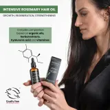 Soaphoria Botanica Slavica Rosemary Oil - Масло для волос и кожи головы - питательное масло, 50 мл — фото 2