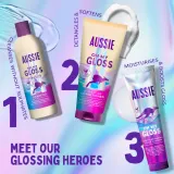 Aussie Oh My Gloss Shampoo - шампунь для придания блеска и смягчения волос — фото 8