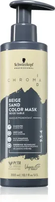 Тонирующая маска для волос Schwarzkopf Professional Chroma ID Color Mask, обновляющая или меняющая оттенок, 300 мл, оттенок 9.5-4 Beige Sand
