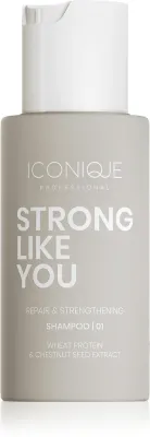 ICONIQUE Professional STRONG LIKE YOU Repair & Strengthening - Регенерирующий шампунь для поврежденных волос, 70 мл