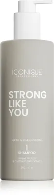 ICONIQUE Professional STRONG LIKE YOU Repair & Strengthening - Регенерирующий шампунь для поврежденных волос, 500 мл