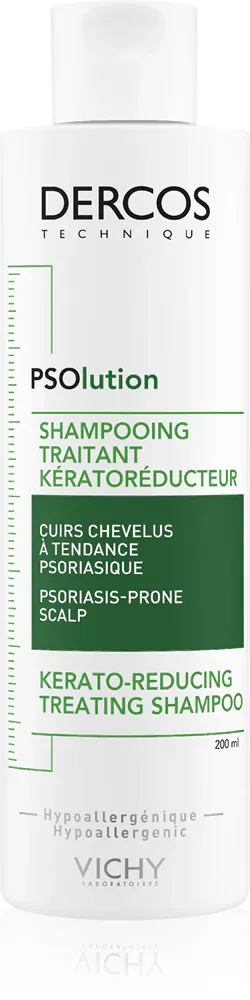 Vichy Dercos PSOlution - Шампунь для волос против псориаза, 200 мл