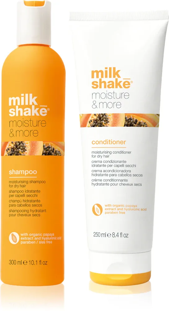 milk_shake Moisture & More Duo Pack - Набор для сухих волос женщин, 2 шт