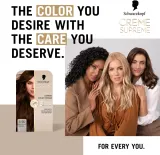 Schwarzkopf Creme Supreme - стойкая краска для волос, 60 мл, оттенок 5-60 Chocolate Light Brown — фото 3