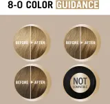 Schwarzkopf Creme Supreme - стойкая краска для волос, 60 мл, оттенок 8-0 Natural Light Blonde — фото 5