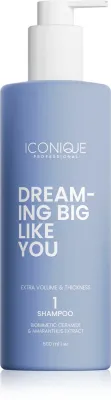 ICONIQUE Professional DREAMING BIG LIKE YOU Volume & Thickness - Шампунь для объема, dla cienkich włosów 500 мл