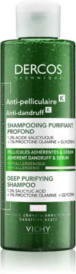 Vichy Dercos Anti-Dandruff K - Шампунь против перхоти с эффектом пилинга, 250 мл