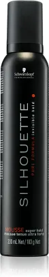 Schwarzkopf Professional Silhouette Super Hold - Пена для волос сильной фиксации, 200 мл