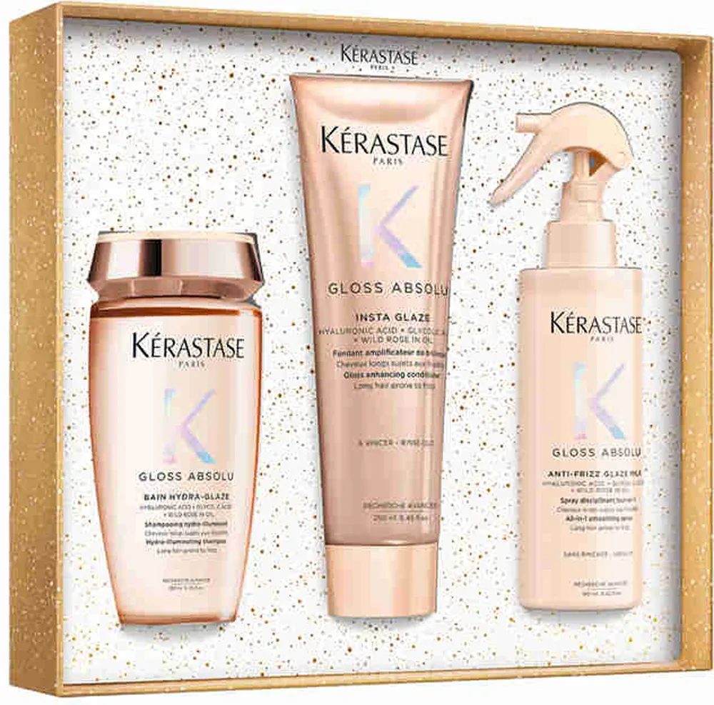 Kerastase Gloss Absolu - Подарочный набор для придания блеска и мягкости волос