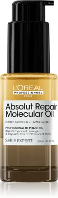 L’Oreal Professionnel Serie Expert Absolut Repair Molecular - Питательное масло для волос для поврежденных волос, 30 мл