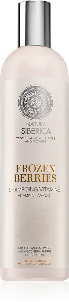 Natura Siberica Copenhagen Frozen Berries - Витаминный шампунь для жирных волос, 400 мл