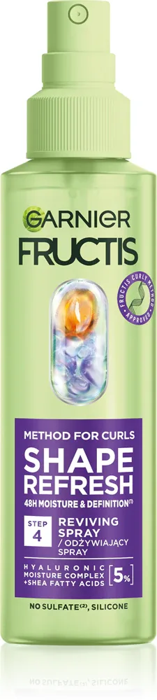 Garnier Fructis Curls Method - Увлажняющий спрей для волос для кудрявых и волнистых волос, 150 мл
