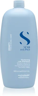 Alfaparf Milano Semi di Lino Density - Уплотняющий шампунь для тонких волос, 1000 мл