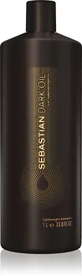 Sebastian Professional Dark Oil - Увлажняющий шампунь для придания блеска и мягкости волосам, 1000 мл