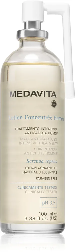 Medavita Lotion Concentree Homme Male Anti-Hair Loss Intensive Treatment - Тоник против выпадения волос, 100 мл