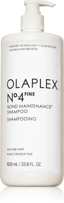 Olaplex N4 Fine Bond Maintenance Shampoo - Восстанавливающий шампунь для тонких и поврежденных волос, 1000 мл