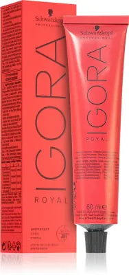 Стойкая крем-краска для волос Schwarzkopf Professional IGORA Royal, окрашивание седины, 60 мл, оттенок 9-11 Extra Light Blonde